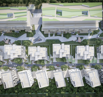 现代商业区景观